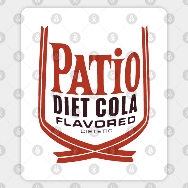 Patio Cola Retro diet soda Magnet by karutees